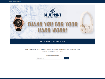 Blueprint Redemption Store